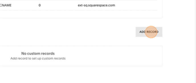 Squarespace DNS 4