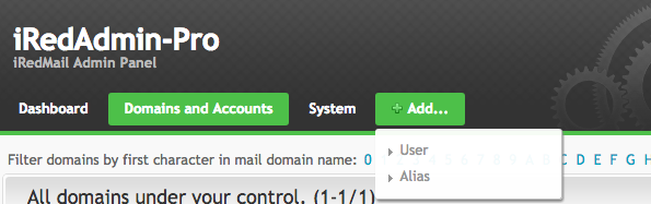 kb_Paubox Webmail (iRedAdmin)- Create an email alias